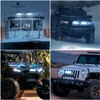 Nilight Marine LED Light Bar Navigation Lights 9.5 Inch White