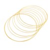 Memory Wire for Necklaces in Gold 20 Turns for Jewellery