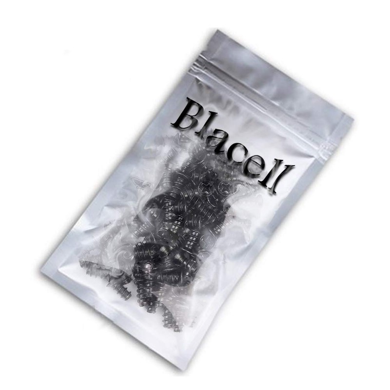 Black Computer Case Fan Screws (50 Pack)