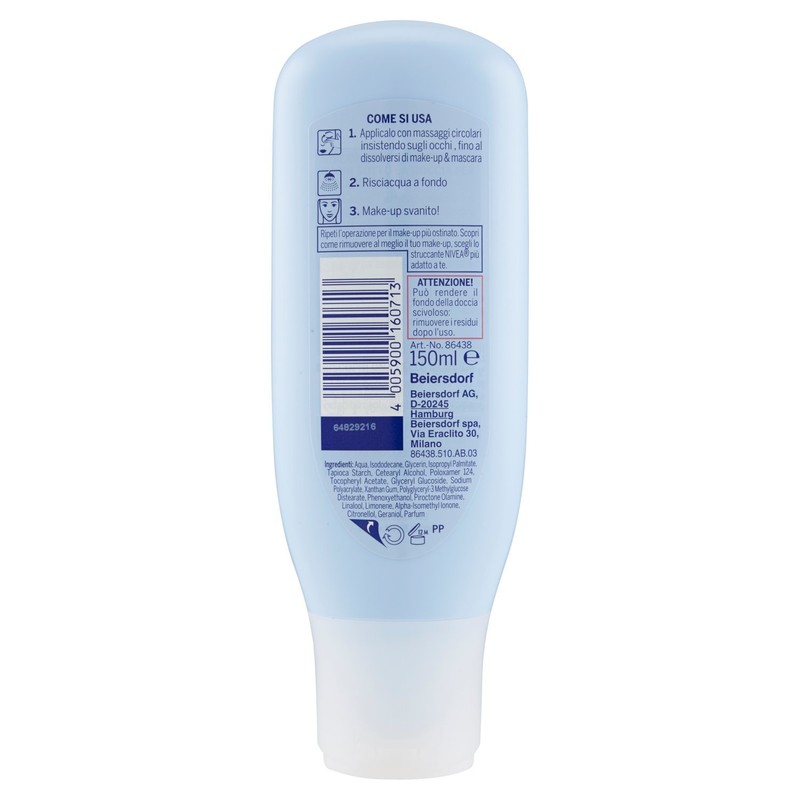 NIVEA STRUC.SOTTO La Doccia Pelli Normali 150 Ml. 86438 Cura