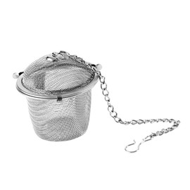 GLEAVI Stainless Steel Tea Ball Infuser Decoction Filter Spice Ball Strainer for Loose Tea Soup and Fine Mesh Design Safe for Cooking