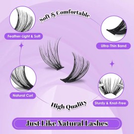 Extensiones De Pestañas Tukliee Diy Para Mujer Natural