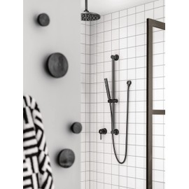 Moen A725WR Drop Ell Hand Held Shower Hose (Wrought Iron)