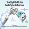 POSEION BT100 DG Filtered Shower Head – Handheld, High Pressure,