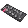 10pcs Hearing Amplifier Open Domes 10MM Silicone Transparent Soft Prevent