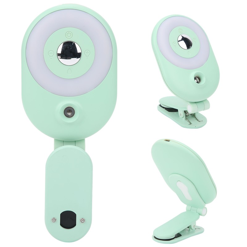 Dimmable Fill Light Soft Lamp Mini Humidifier for Phone Video