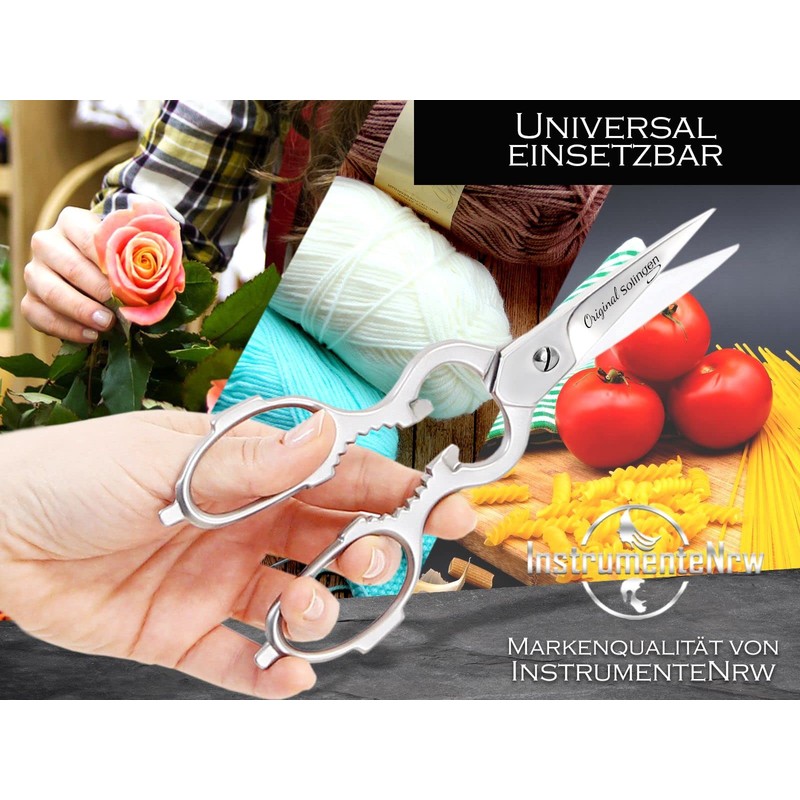 Classic Kitchen Scissors from Solingen Household Scissors Made in Germany