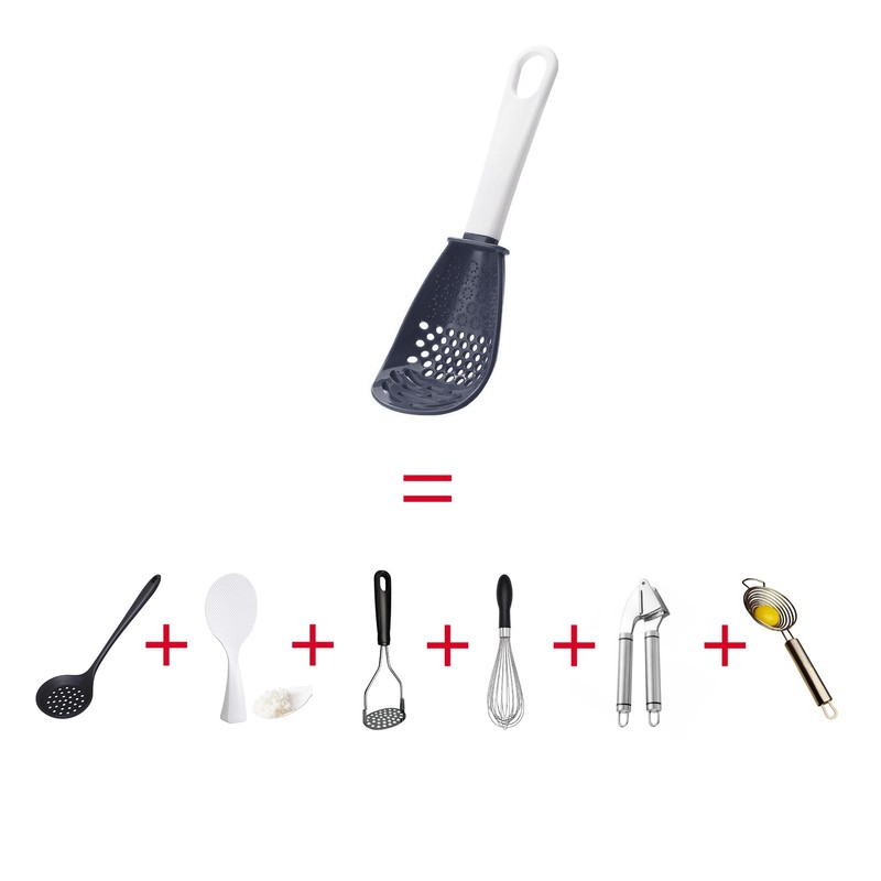 6 in 1 Multifunctional cooking gadgets, 356°F Heat Resistant kitchen