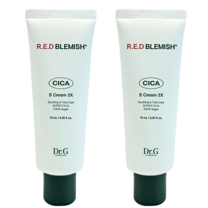 Dr.G 1+1 닥터지 레드 블레미쉬 시카 S크림 2X 70ml 미백