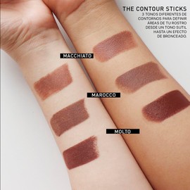 MEIN x MLashes | Lisptick + The Stick (Contour o iluminador en barra) (The contour Stick Molto + Lisptick Mistery, Regular)