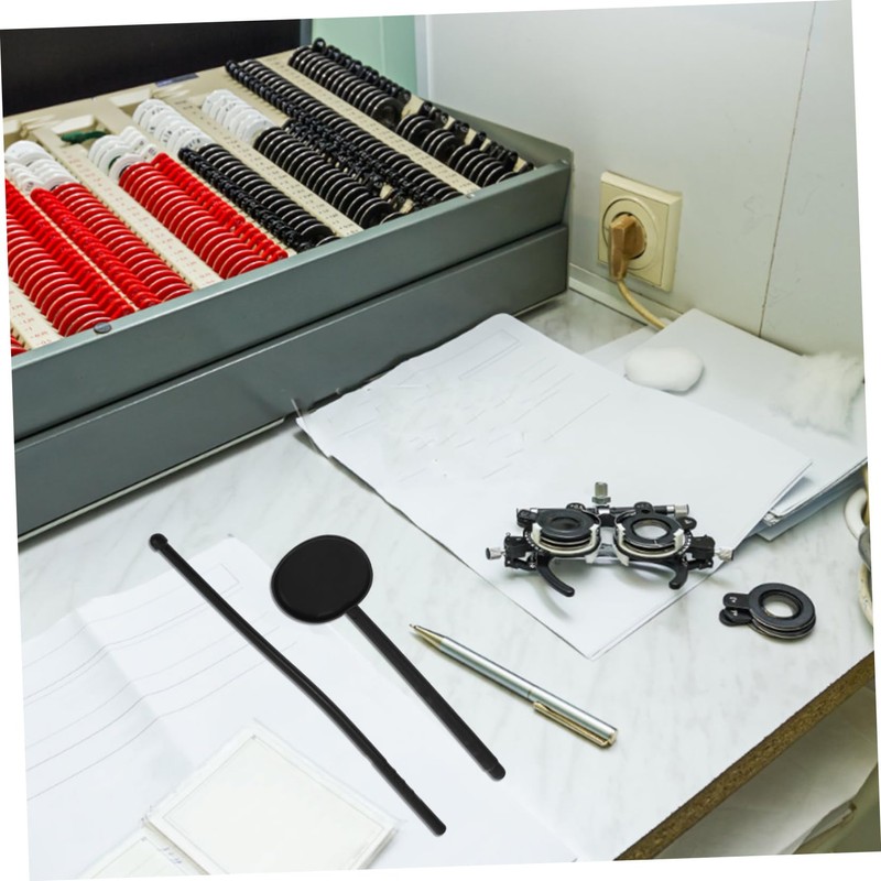 Gatuida Handheld Eye Occluder Set Lightweight Testing Pointers with Skid