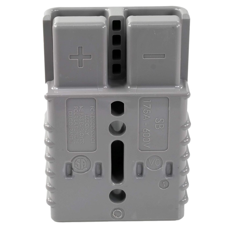 Anderson SB175 Power Ground Quick Disconnect 175A (Grey (4 AWG))