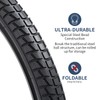 YUNSCM 2-PCS 26" Bike Tires 26x2.125 57-559 Beach Cruiser Bike