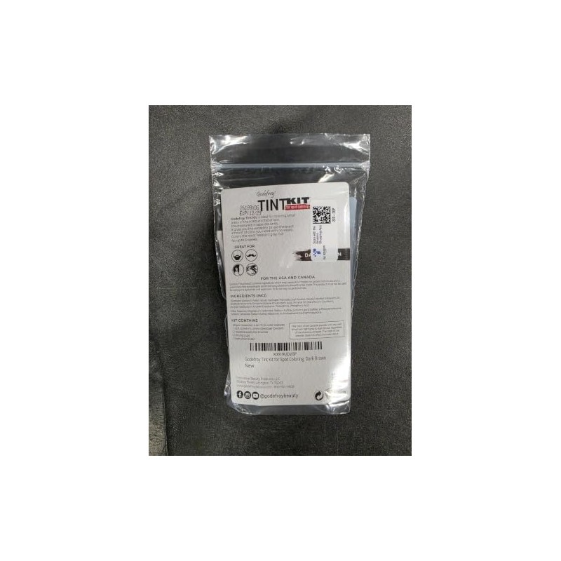 Kit de tinte Godefroy para cabello castaño oscuro, 20 aplicaciones,