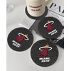 Heat Car Cup Holder Coasters,Miami Heat Car Cup Coasters for