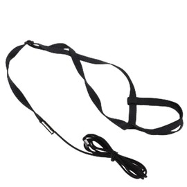 Tnfeeon Bird Harness Leash, Adjustable and Lightweight Parrot Flight Rope for Fun Outdoor Parties (XL)