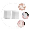 WOONEKY Eyelash Glue Cleansing Pads Essential Nail Art Cleaning Cotton