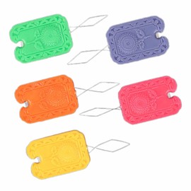 Easy Automatic Needle Threader Kit - Plastic Needle Threader for Hand Sewing DIY Embroidery Cross Stitch Crafts (5)