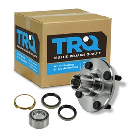 TRQ Front Wheel Hub & Bearing Repair Kit Compatible with 93-02 Toyota Corolla Prizm