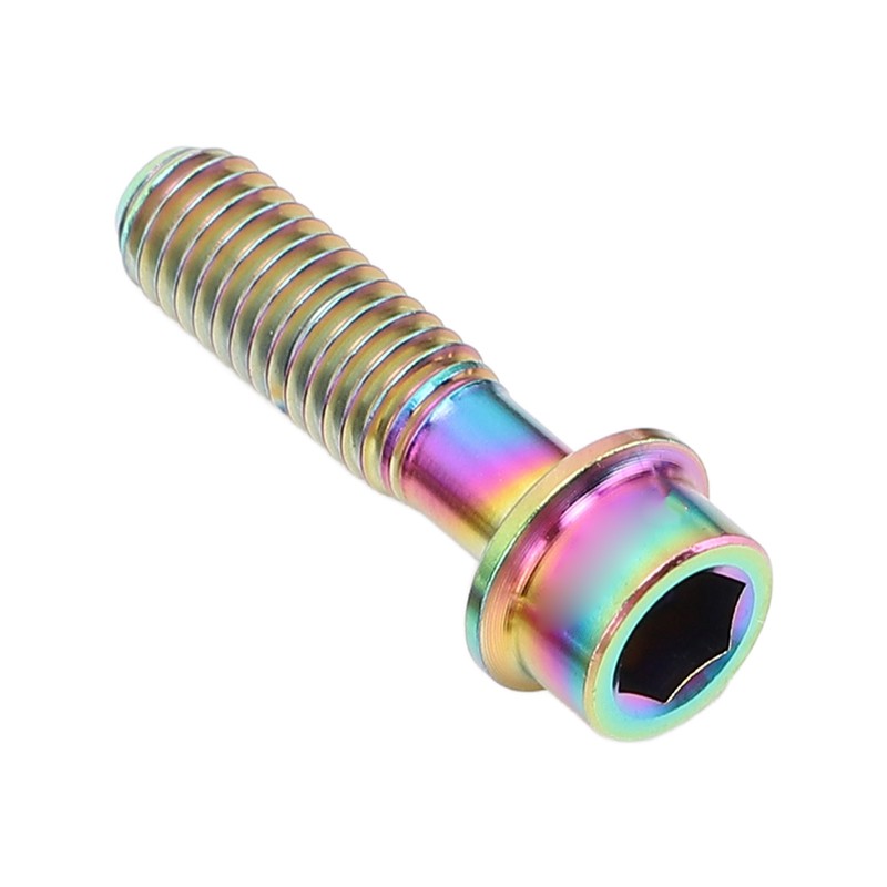 6pcs Bike Stem Bolts Ti Alloy M5x18mm Bicycle Stem Bolts