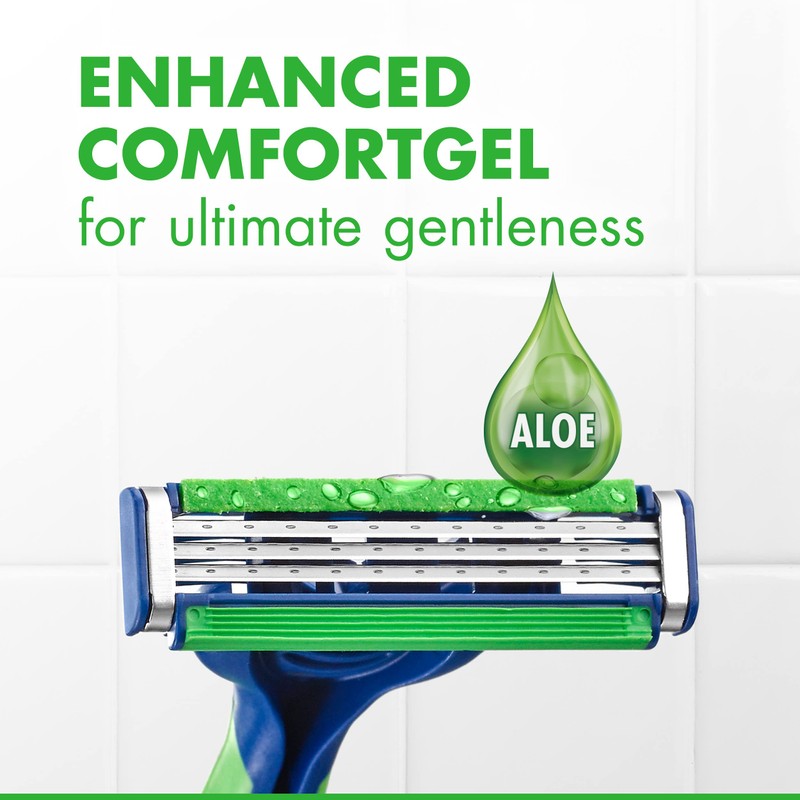 Gillette Gillette Sensor3 Sensitive Men's Disposable Razor, 4 Razors