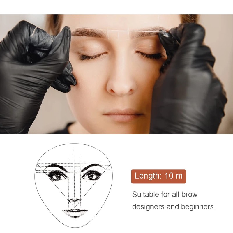 Eyebrow Cord, Eyebrow Pre-Dyed Thread Microblading, Brow Mapping String for