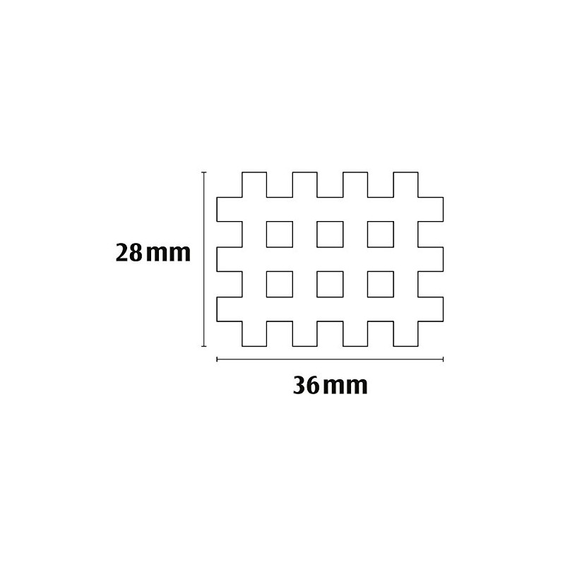 Children's Max Acupuncture Plasters Grille Shape 120 Pieces – Pink