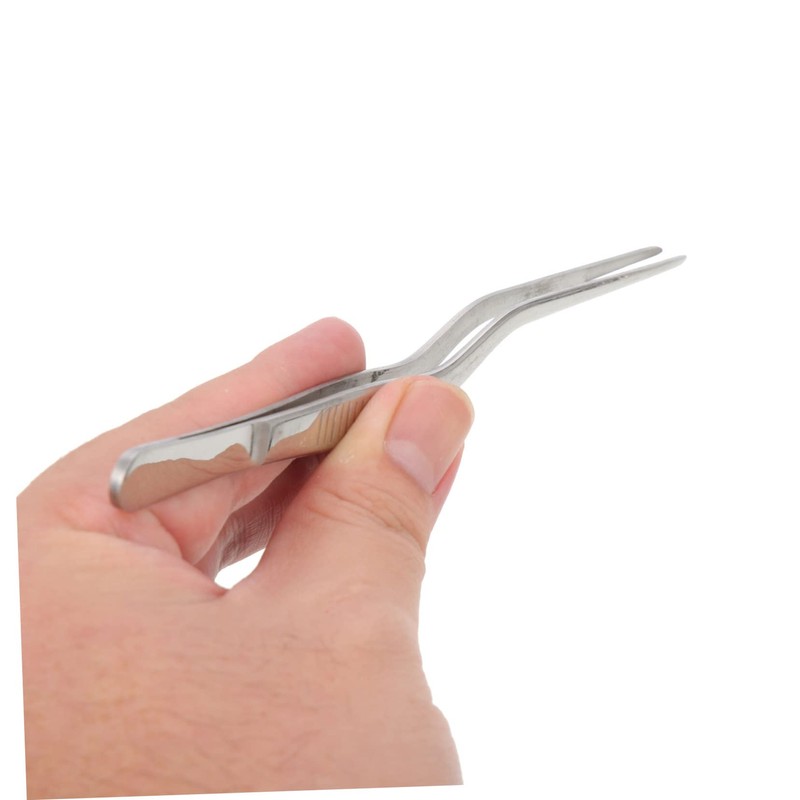 COLLBATH 3pcs Stainless Steel Tweezers for Kitchen Cooking Fish Bone