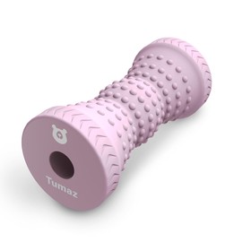 Tumaz Foot Roller for Plantar Fasciitis Relief，Foot Massage Roller for Alleviate Planter Facetious Pain,Arch Pain,Trigger Points & Deep Tissue, Portable - Reflexology Tool,Pink
