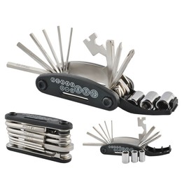 Bicycle Tool 16 Bike Tool Folding Tool Repair Kit Set # 3309
