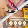 Set Square 300mm/12Inch - Stainless Steel Combination Square with Bubble
