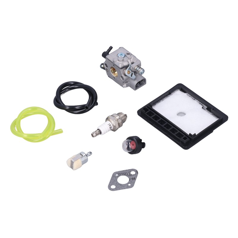 Electric Saw Carburetor Replacement Kit with Felt Fuel Filter for