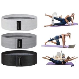 Fabric Resistance Bands Set for Women & Men Booty Hip Glute Workout Bands for Squat Yoga Strength Training