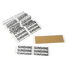 Sunshine Tape | Premium Wig Tape | 36 Pieces | Clear Double Sided Adhesive (1" Straight)