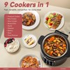 CARORI 9-in-1 Electric Pressure Cooker 6 Qt, Stainless Steel Inner