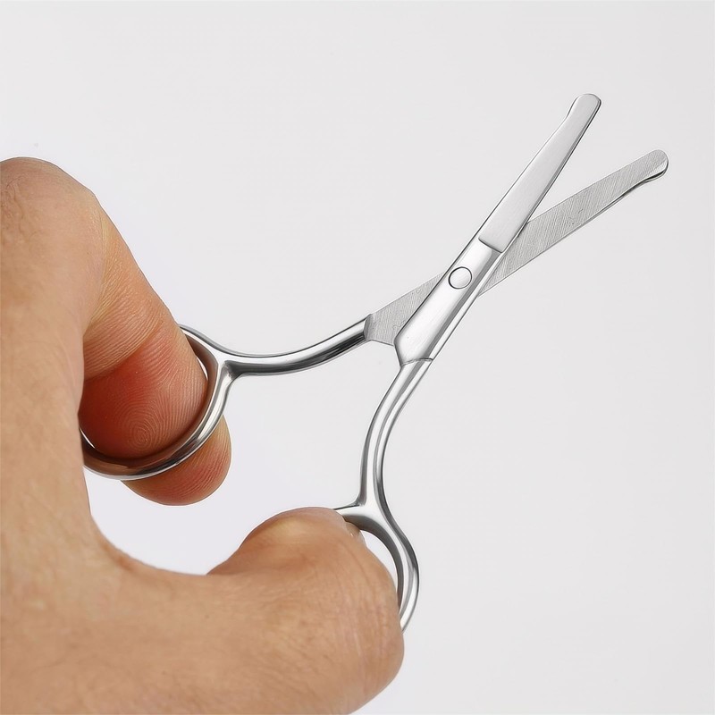 Nose Hair Eyebrow Scissors, Mini Scissors, False Eyelash Scissors, Unisex,