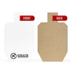KRATE Tactical Cardboard Targets-Half Size Competition Paper Silhouette Shooting Target