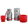 1/2" NPT Carbon Steel Flat Face Type Hydraulic Quick Connect