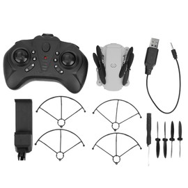 Mini Folding Drone High Definition Camera Professional WIFI RC Drone QuadcopterWhite 480P