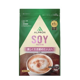 アルプロン (ALPRON SLIM) ソイ プロテイン SOY ミルクココア風味 750g ケトン 食物繊維 マルチビタミン配合 アスパルテーム不使用 国内製造