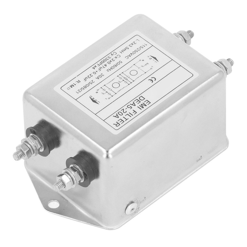 Noise Suppressor Power EMI Filter Single Phase Line Conditioner AC115V