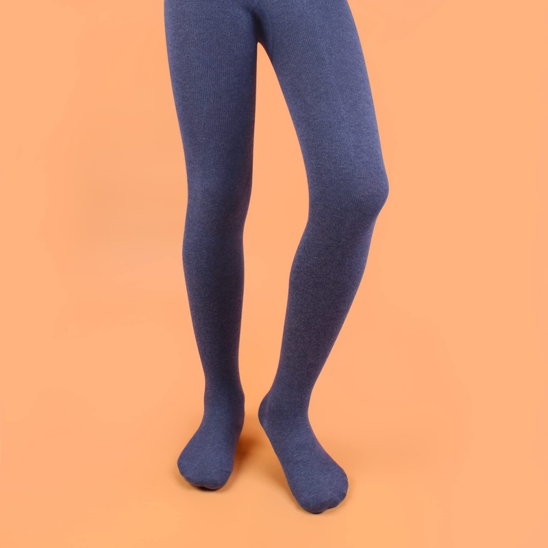 L&K-II 2710 Children's Knitted Tights for Girls/Boys, Multi-Colour - 122-128