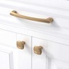Amerdeco 10 Pack Champagne Bronze Cabinet Pulls 5 Inch(128MM) Hole