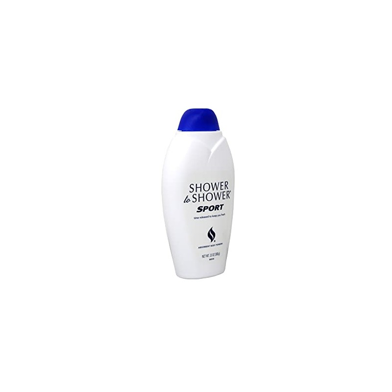 Polvo corporal absorbente de ducha para ducha, deporte, botellas de