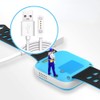 Poemtian Magnetic Charging Cable Smartwatch Magnetic Data Cable 4 Pin
