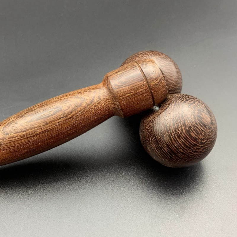 Wood Massage Roller Wooden Manual Body Back Massage Ball Stick