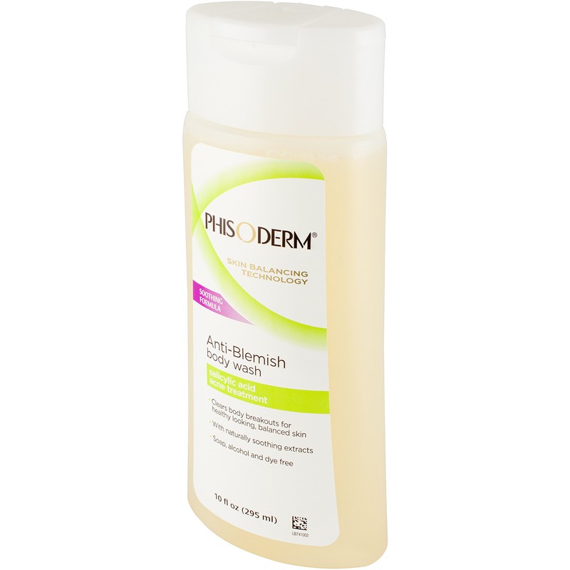 Phisoderm Anti-Blemish Body Wash, 10-Ounce