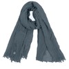 Van Der Rich ® - Scarf with fine crepe surface