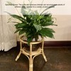 Plant Stand Flower Pot Rack Rattan Minimalist Stable 9.4in Diameter