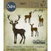 Sizzix Thinlits Stanzschablonen-Set 5 STK. -Winterwunderland von Tim Holtz, Stahl,
